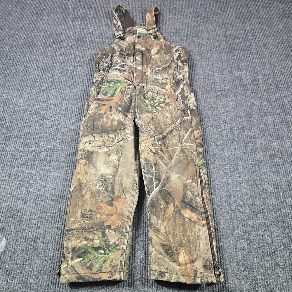 Blue Mountain Overalls Kids S Brown Camouflage Hunting Buckle Adjustable Straps‎